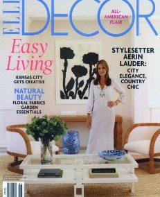 Elle Decor Stroke Of Genius july 2009